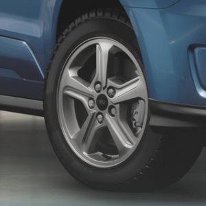 Disk iz lahke zlitine 16" s 5 kraki, srebrne barve